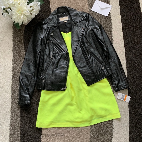 Michael Kors Jackets & Blazers - MICHAEL KORS: Black Moto Jacket - Size Small (NWT)